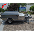 High quality Hard floor camper trailer for 3-4 person outside camper traielr